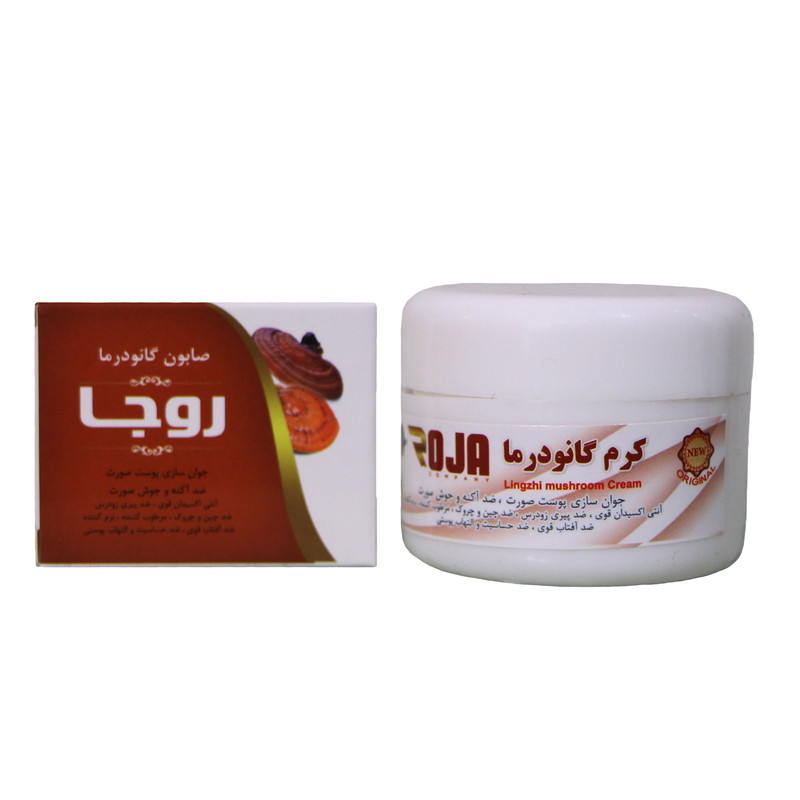 کرم ضد چروک روجا مدل گانودرما حجم 100 میلی لیتر کرم ضد چروک روجا مدل گانودرما حجم 100 میلی لیتر