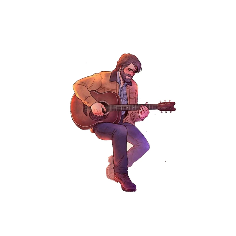 استیکر لپ تاپ و موبایل مدل بازی طرح  لست اف اس the last of us کد 2151