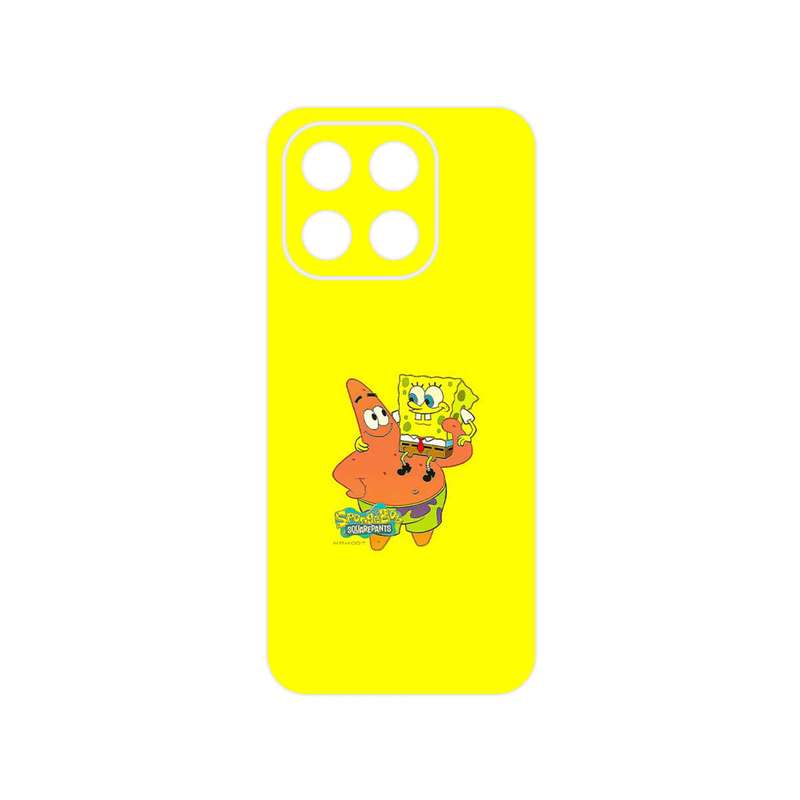 برچسب پوششی ماهوت مدل SpongeBob SquarePants مناسب برای گوشی موبایل آنر X6c برچسب پوششی ماهوت مدل SpongeBob SquarePants مناسب برای گوشی موبایل آنر X6c