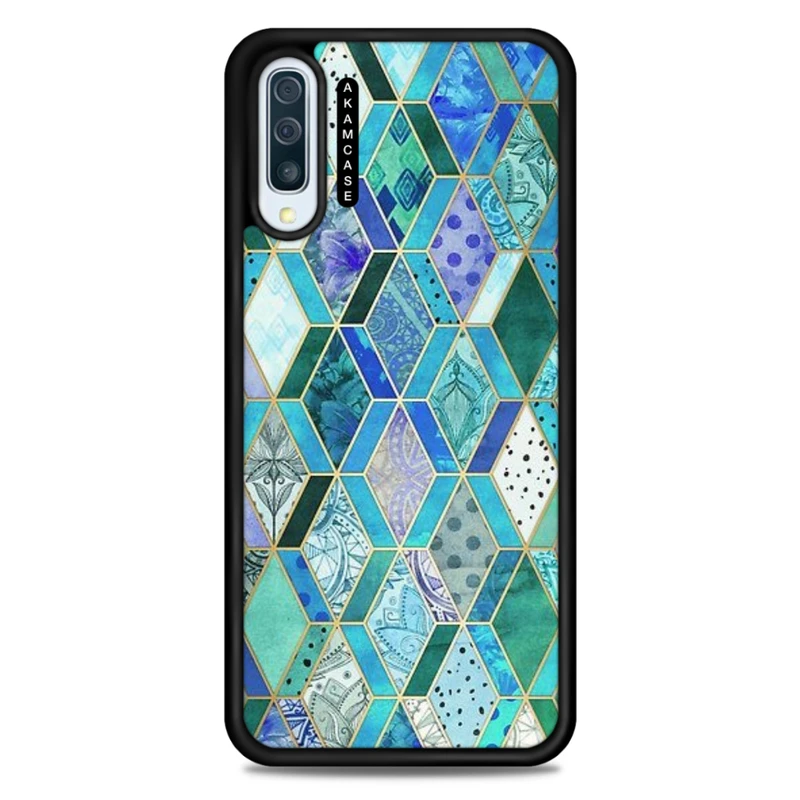کاور آکام مدل AMC-WSGA50-MOSAIC-19 مناسب برای گوشی موبایل سامسونگ Galaxy A50