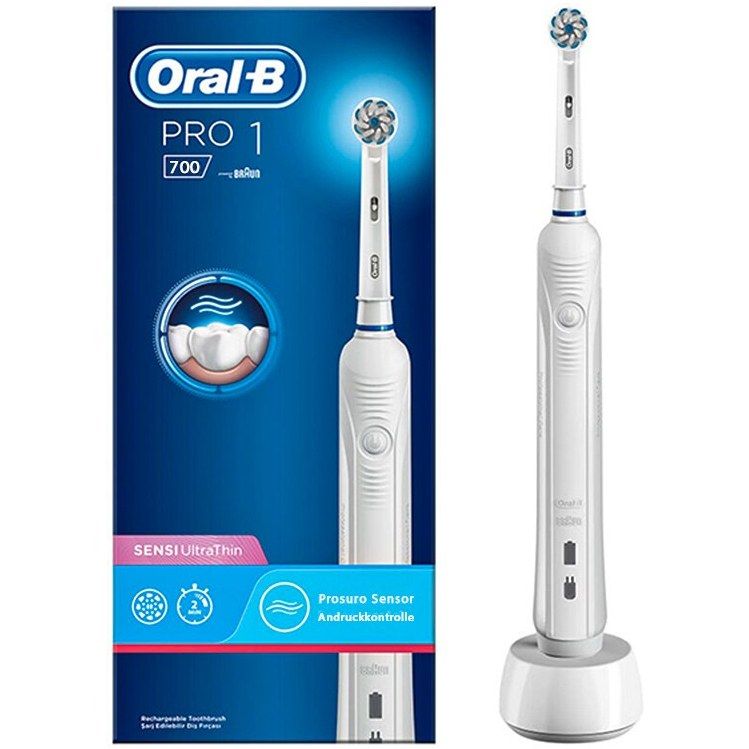 مسواک برقی اورال بی مدل PRO1-700 Sensi UltraThin -  - 1