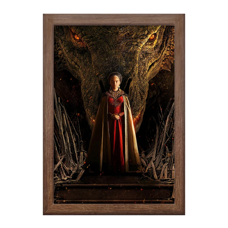 تابلو خندالو طرح رینیرا سریال خاندان اژدهایان House of dragon کد 28503