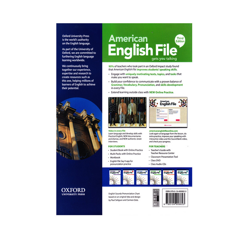 کتاب American English File 3 Third Edition اثر جمعی از نویسندگان انتشارات الوند پویان کتاب American English File 3 Third Edition اثر جمعی از نویسندگان انتشارات الوند پویان