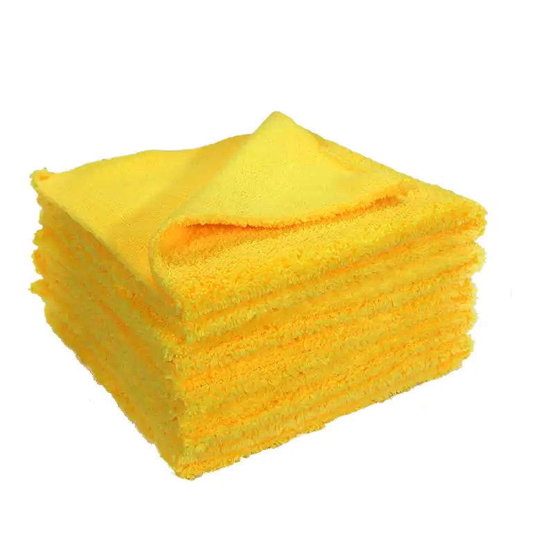 دستمال نظافت خودرو مکس شاین مدل میکروفایبر مجموعه 5 عددی