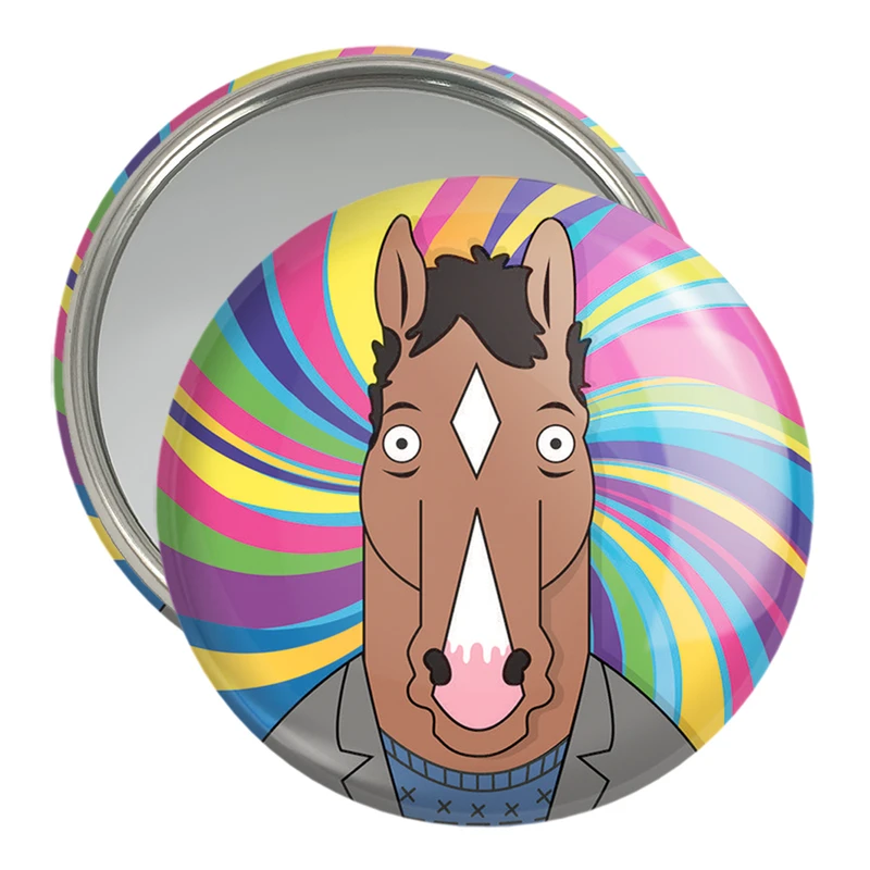 آینه جیبی خندالو مدل سریال بوجک هورسمن Bojack Horseman  کد 1142