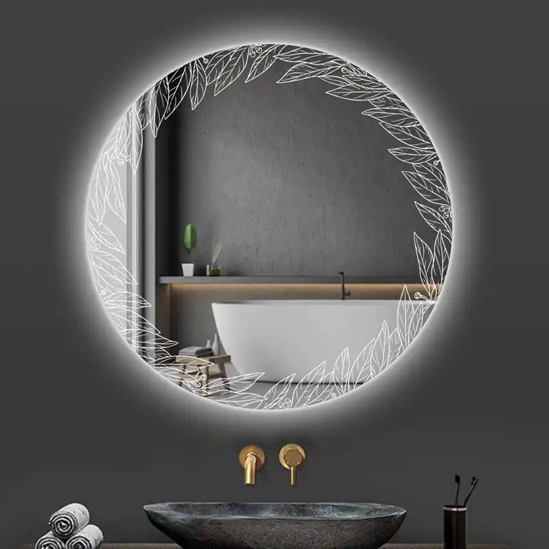 آینه سرویس بهداشتی سایان هوم مدل برگ