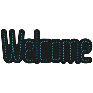 تابلو ال ای دی طرح Welcome کد 10386
