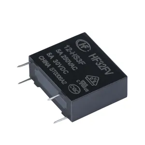 رله 4 پایه هونگفا کد HF32FV /012-HS3F