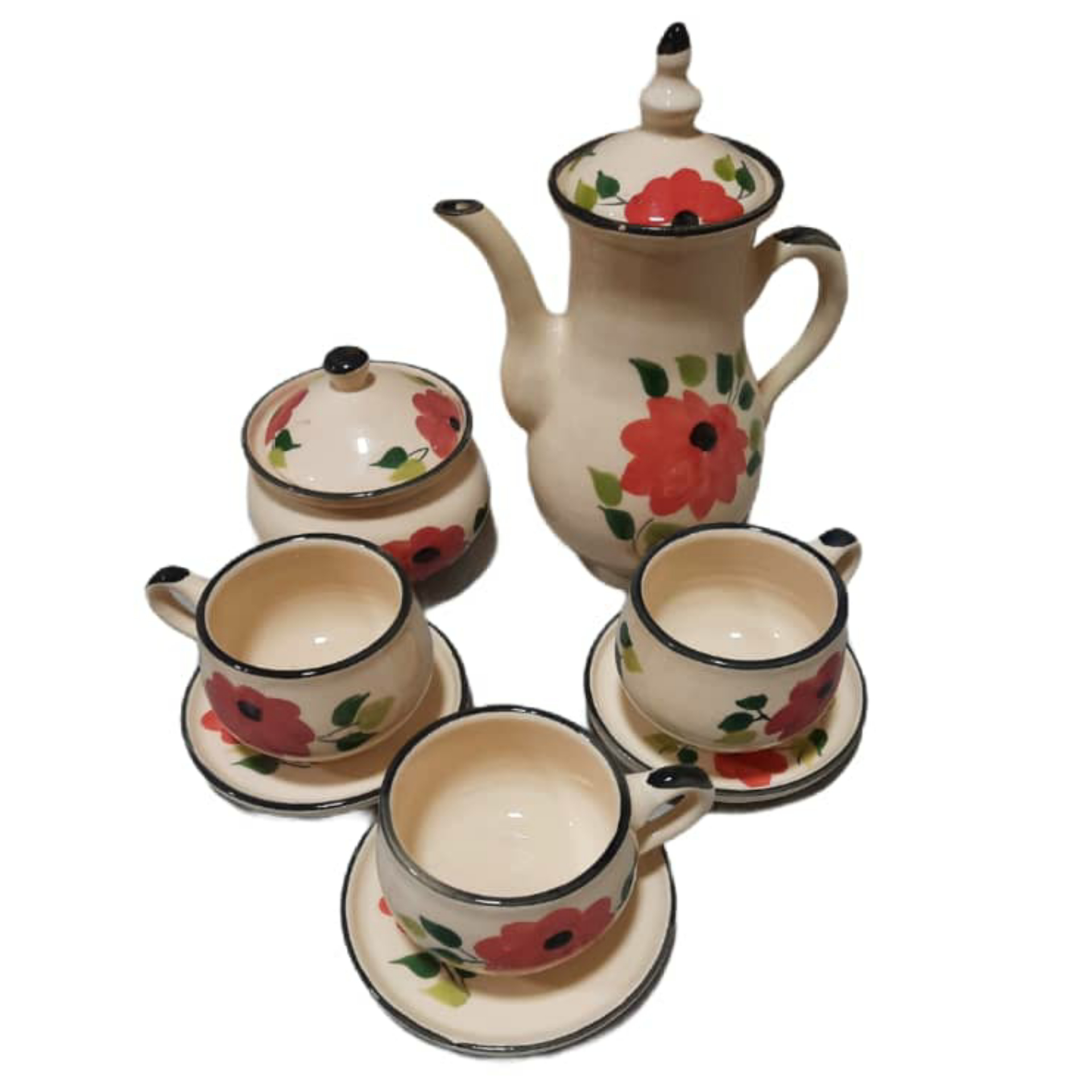 سرویس چای خوری 10 پارچه سرامیکی کد 890