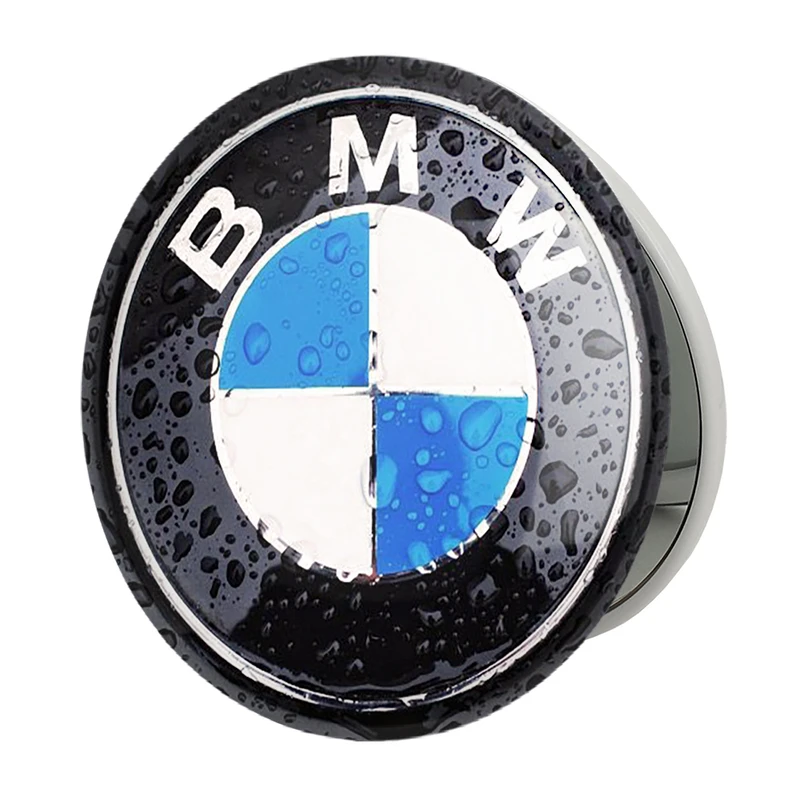 آینه جیبی خندالو طرح بی ام دبلیو BMW مدل تاشو کد 23637