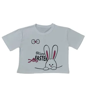 کراپ‌تاپ آستین کوتاه زنانه کد SEF