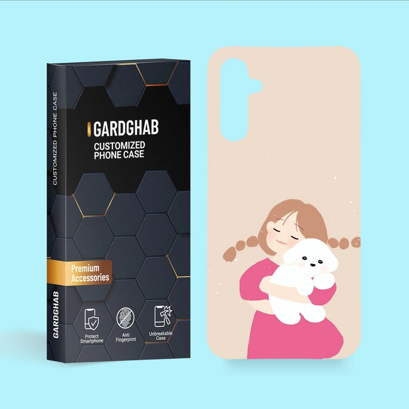 کاور گارد قاب مدل دخترانه مناسب برای گوشی موبایل سامسونگ Galaxy A34