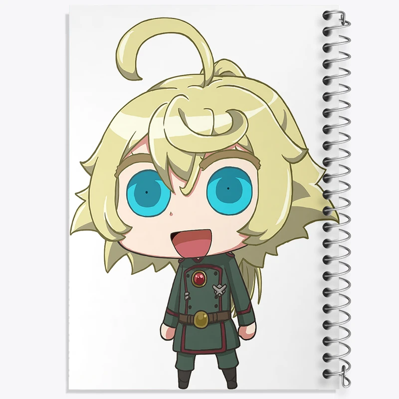 دفتر شطرنجی 50 برگ خندالو مدل تانیا انیمه یوجو سنکی کد 34696