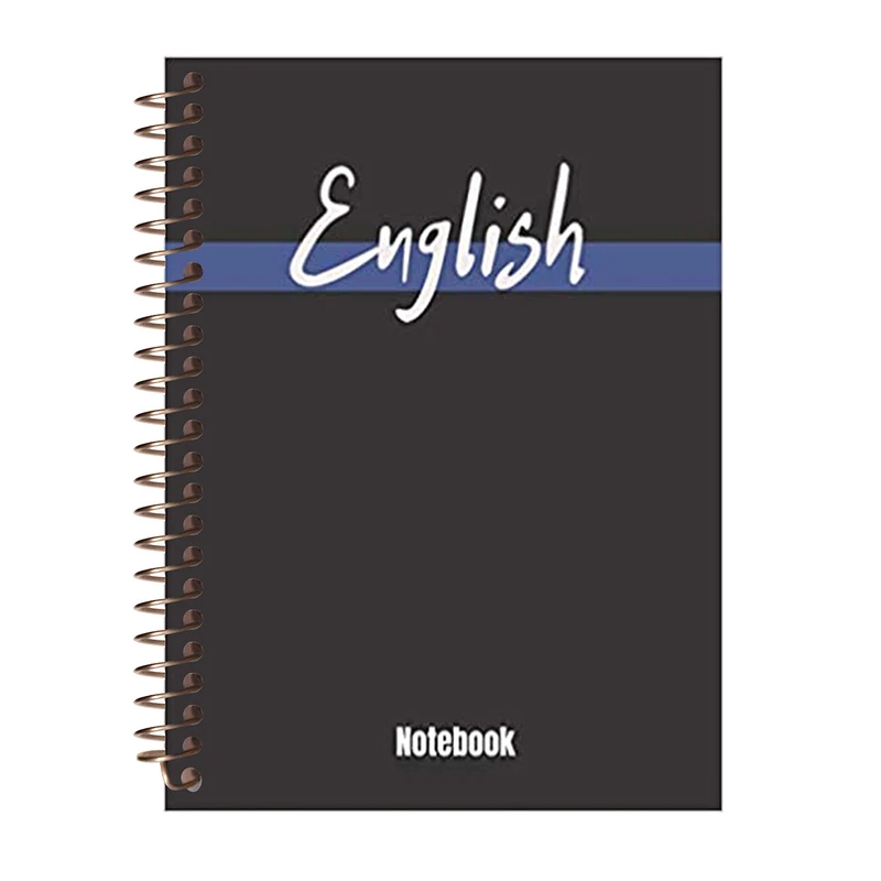 دفتر لغت طرح حروف انگلیسی کد W72