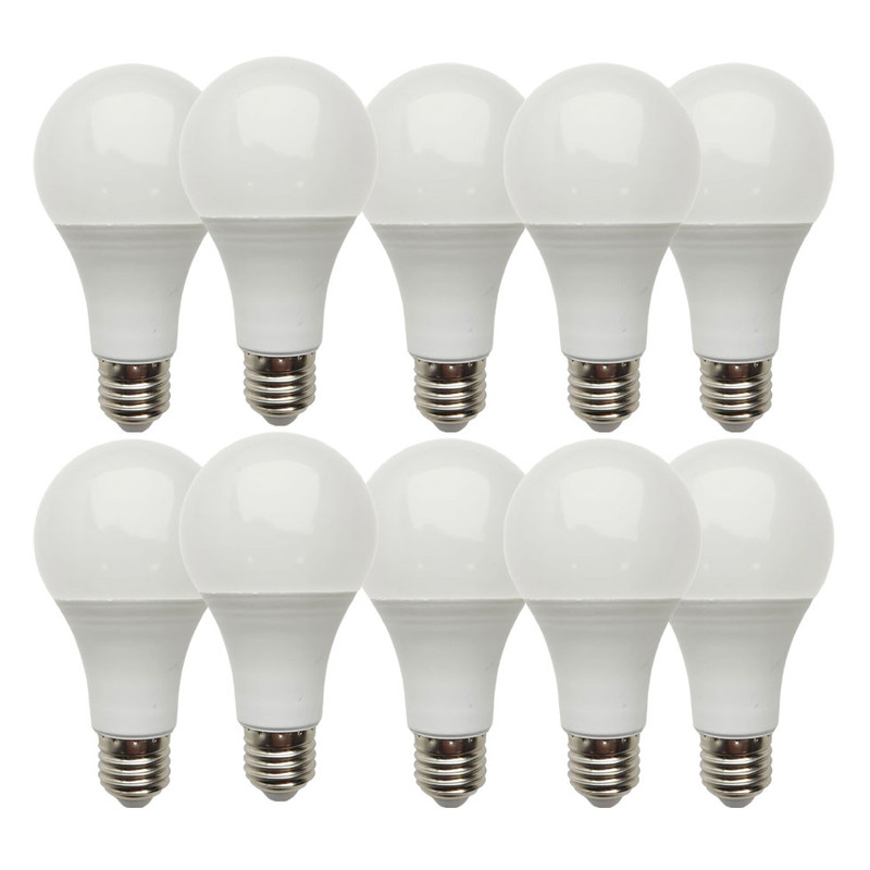 لامپ ال ای دی 15 وات مدل حبابی طرح اقتصادی پایه E27 بسته 10 عددی