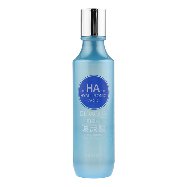 تونر پاککننده صورت بی آکوا مدل Hyaluronic Acid مناسب برای انواع پوست حجم 150 میلیلیتر