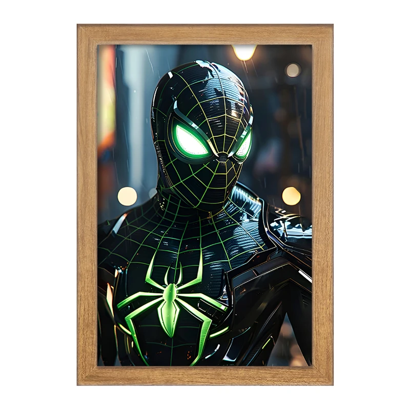تابلو خندالو مدل مرد عنکبوتی کد F7967