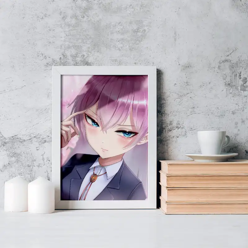 تابلو خندالو مدل شیکیموری سان انیمه شیکیموری کد 15892