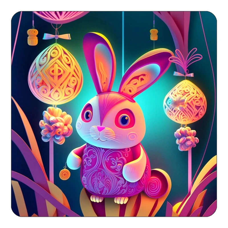 مگنت کاکتی طرح حیوانات رنگی مدل mp26653