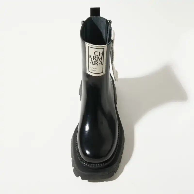 نیم بوت زنانه چرم آرا مدل Audrey