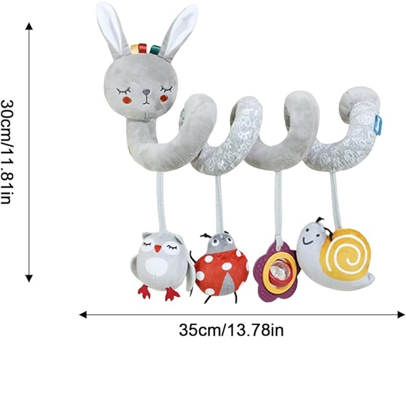 آویز تخت کودک مدل  مارپیچ خرگوش زیبا