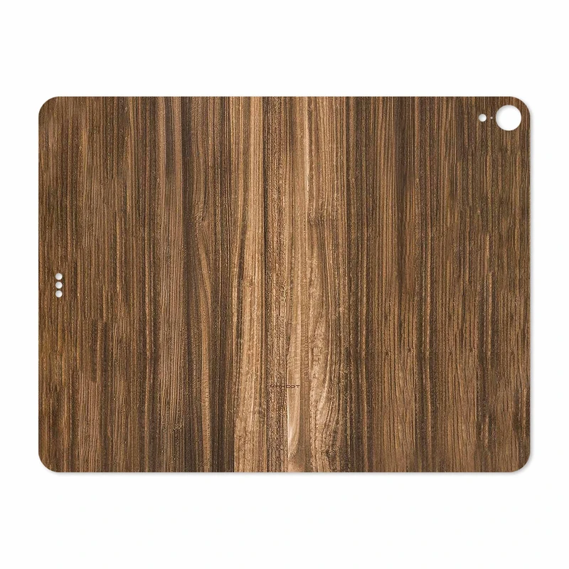 برچسب پوششی ماهوت مدل Light Walnut Wood مناسب برای تبلت اپل iPad Pro 12.9 (GEN 3) 2018 A1876