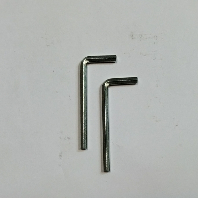 آچار آلن مدل M2.5 سایز 2.5 میلی متر مجموعه 2 عددی