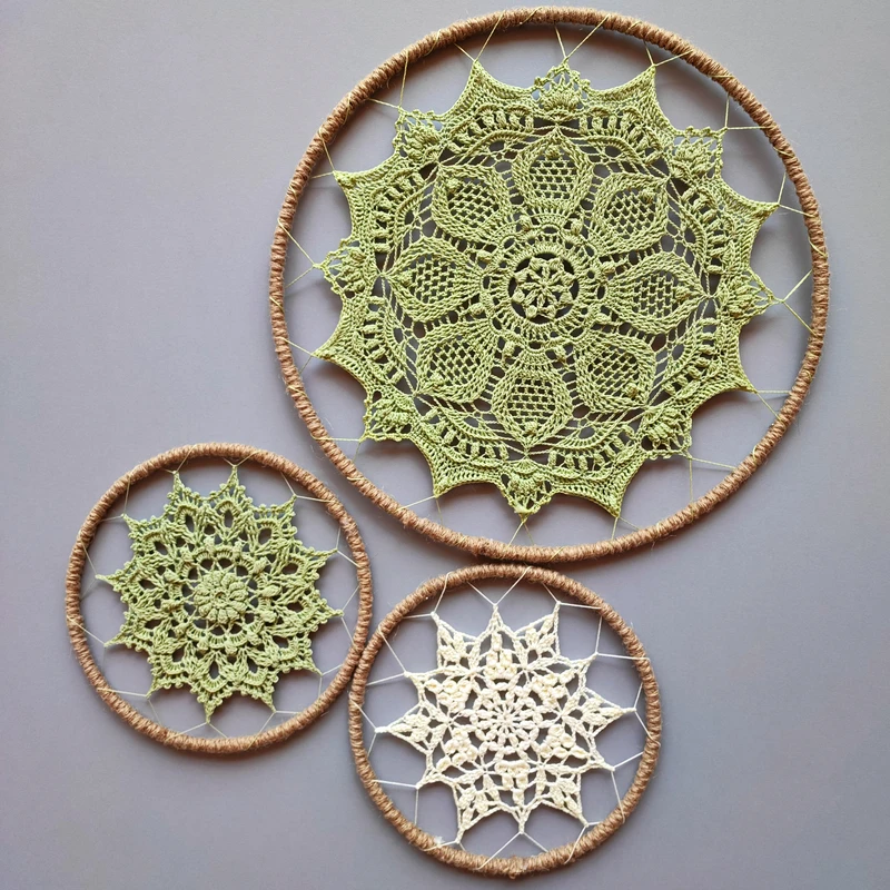 دیوارکوب بافتنی مدل دریم کچر کد R03 مجموعه 3 عددی