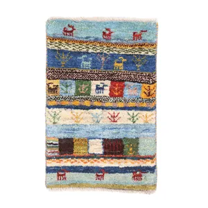 گبه دستبافت نیم متری کد 12510