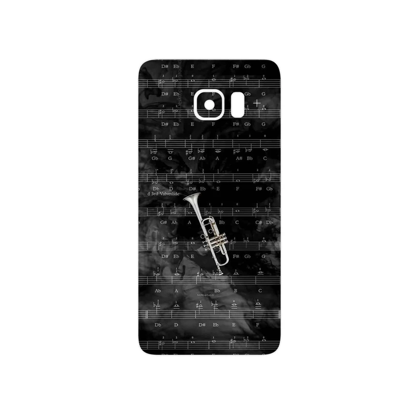 برچسب پوششی ماهوت مدل Trumpet مناسب برای گوشی موبایل سامسونگ Galaxy S6 Edge Plus