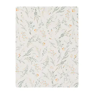 ملحفه تشک مهمان نخ پنبه آدنو مدل رومین کد IR213 سایز 90x190 سانتی متر