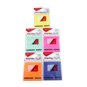 کاغذ یاد داشت چسبی مدل استیکی نوتز سایز 7*7 سانتیمتر بسته 50 عددی 