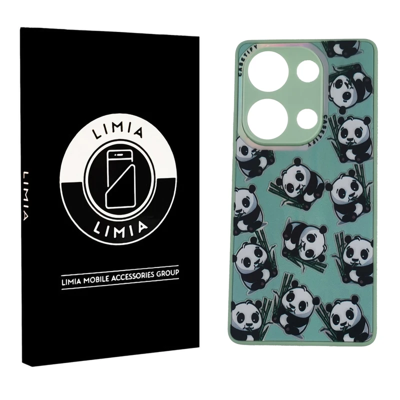 کاور لیمیا مدل فانتزی لنزدار طرح عروسکی شبرنگی مناسب برای گوشی موبایل شیائومی Redmi Note 13 4G