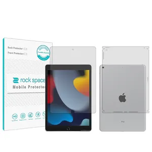 Rockspace model Hygel screen protector suitable for Apple iPad 10.2 2021 tablet along with tablet back protector