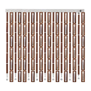 پرده آریا کریستال مدل آریا-1 سایز 100x220 سانتی متر
