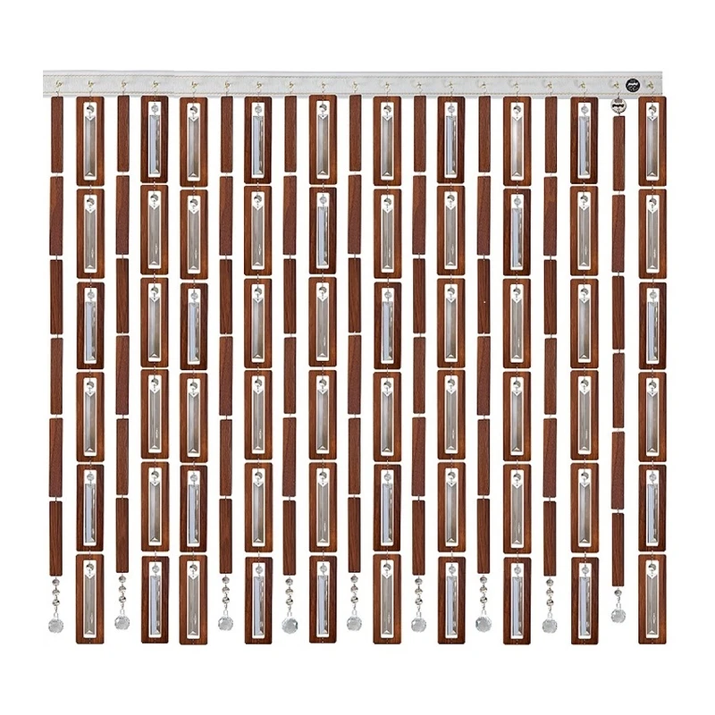 پرده آریا کریستال کد 1 سایز 100x220 سانتی متر