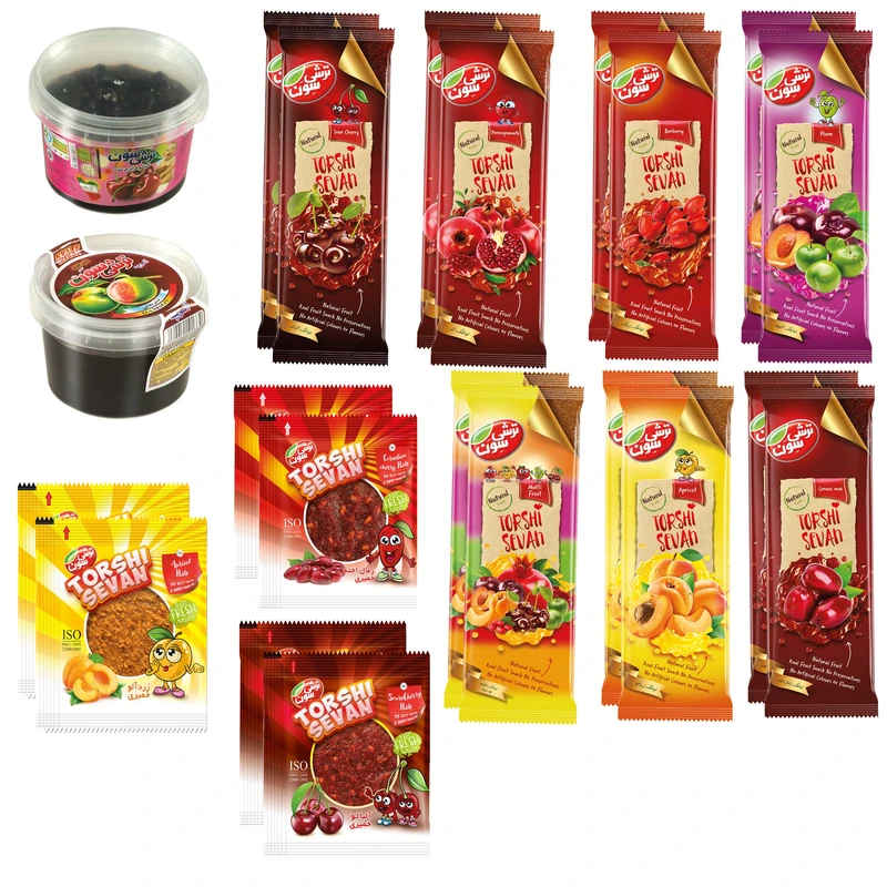 لواشک و ترشک ترشی سون - 2000 گرم بسته 22 عددی