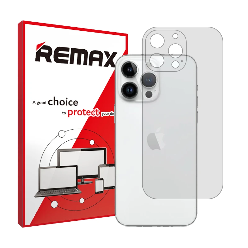 محافظ پشت گوشی شفاف ریمکس مدل HyGEL مناسب برای گوشی موبایل اپل iPhone 14 Pro