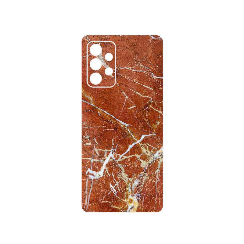 برچسب پوششی ماهوت مدل Red Marble مناسب برای گوشی موبایل سامسونگ Galaxy A52s 5G