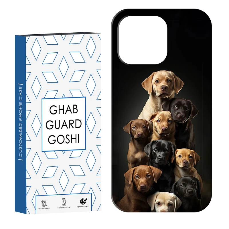 کاور قاب گارد گوشی طرح سگ کد Dimo-378 مناسب برای گوشی موبایل اپل IPHONE 16 PRO   