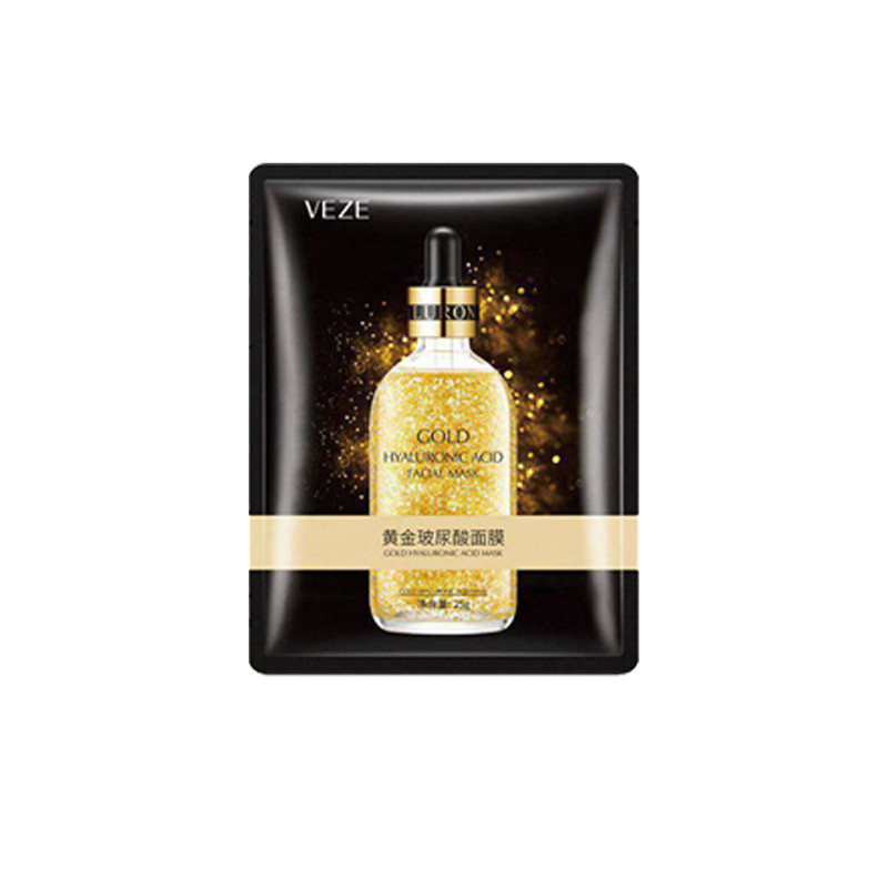 ماسک صورت وزه مدل طلا وزن 25 گرم مجموعه 6 عددی