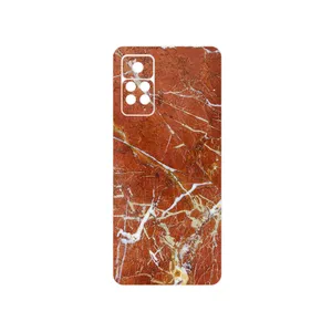 MAHOOT Red Marble Cover Sticker for Xiaomi Redmi Note 11 Pro