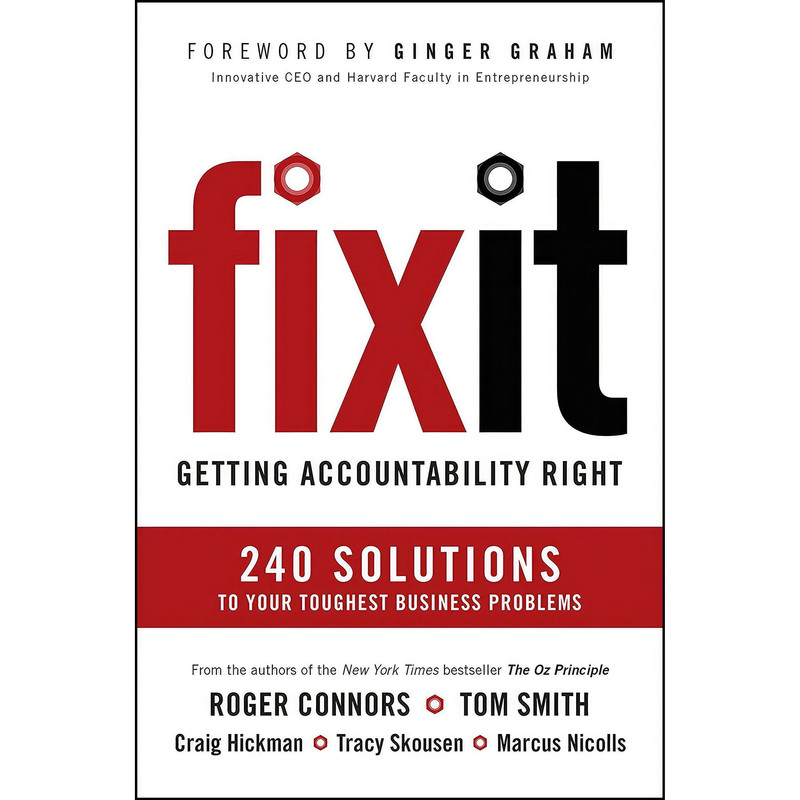 کتاب Fix It اثر Roger Connors and Tom Smith انتشارات Portfolio