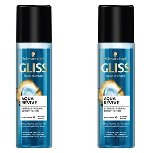 اسپری دو فاز مو گلیس مدل REVIVE حجم 200 میلی لیتر مجموعه دو عددی 