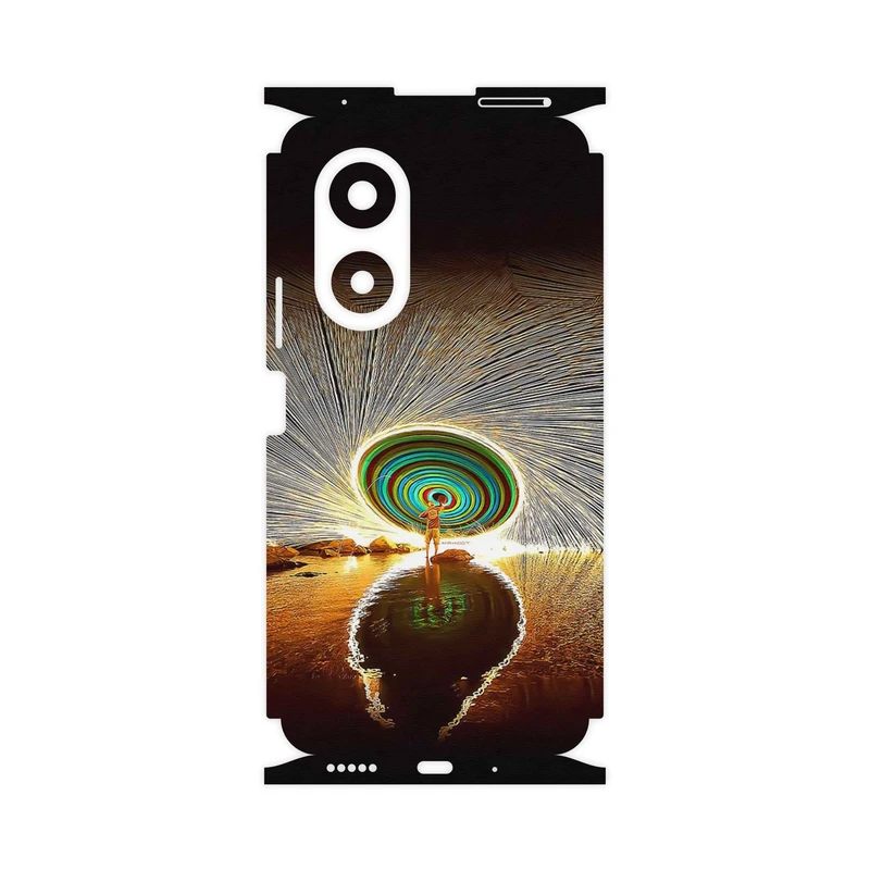 برچسب پوششی ماهوت مدل Night Light Fountain-FullSkin مناسب برای گوشی موبایل هوآوی Nova 9 SE