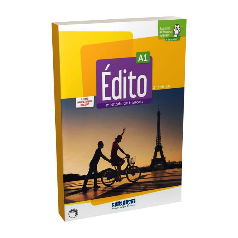 کتاب Edito A1 second edition اثر Pinson Cecile انتشارات Didier کتاب Edito A1 second edition اثر Pinson Cecile انتشارات Didier