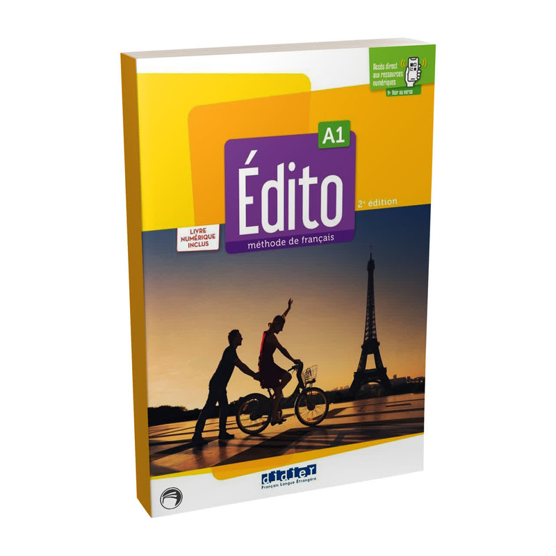 کتاب Edito A1 second edition اثر Pinson Cecile انتشارات Didier کتاب Edito A1 second edition اثر Pinson Cecile انتشارات Didier