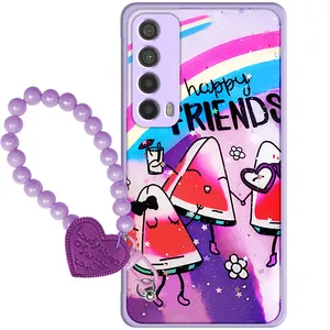 Persian King Hendnoneh Cover For Huawei Y7A / P Smart 2021 with a hanging strap