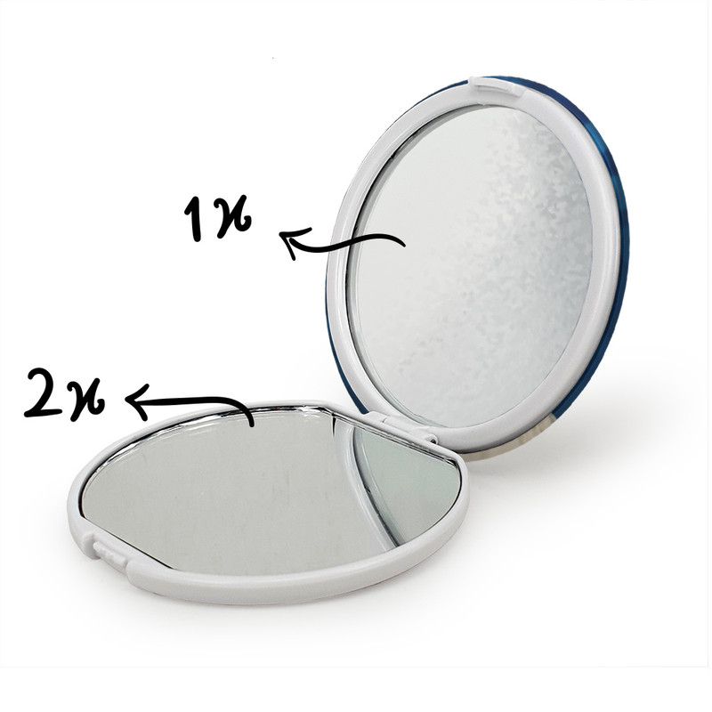 آینه جیبی خندالو طرح هیونینگ کای گروه تی اکس تی TXT مدل تاشو کد 20016