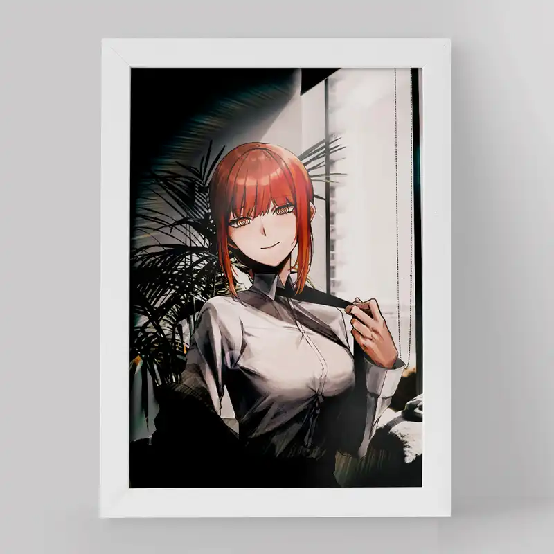 تابلو خندالو مدل ماکیما انیمه مرد اره ای کد 17908